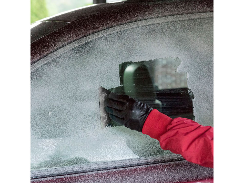 Треугольный скребок Frosty 2.0, черный-2