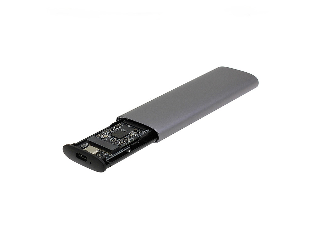 Внешний портативный SSD диск 2,5 256Гб TypeC, серебристый-2