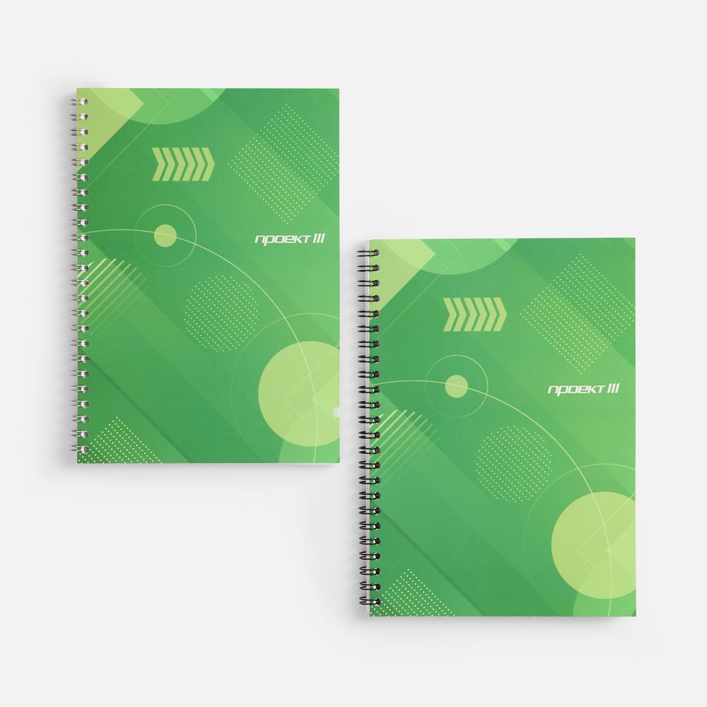 Блокнот на заказ Sketch Print M, в клетку-3