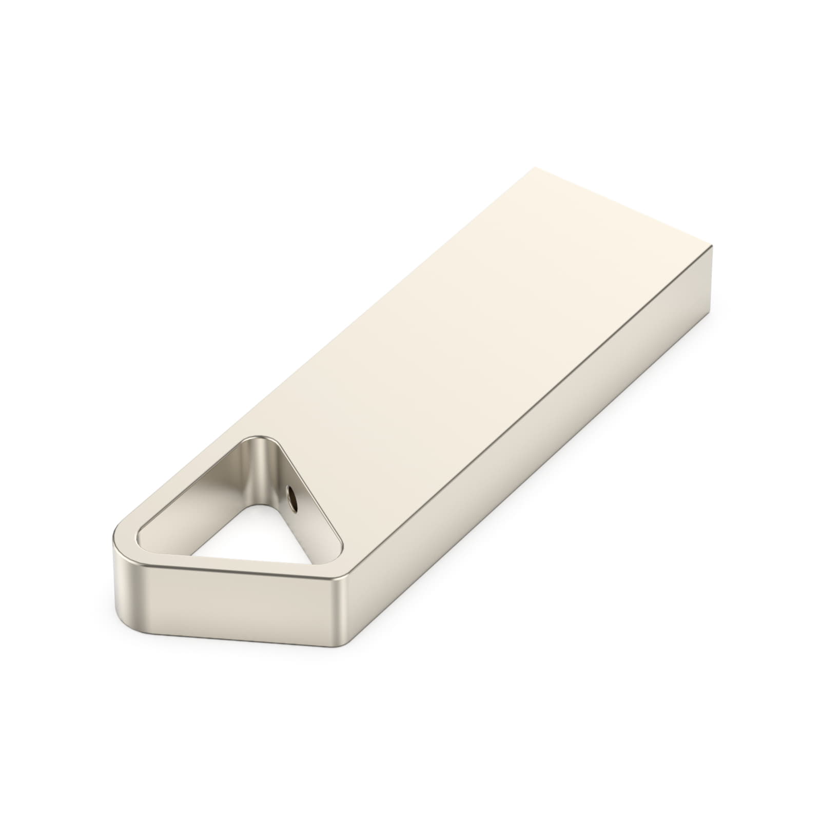 USB flash-карта SPLIT (8Гб), серебристая, 3,6х1,2х0,5 см, металл, серебристый-2