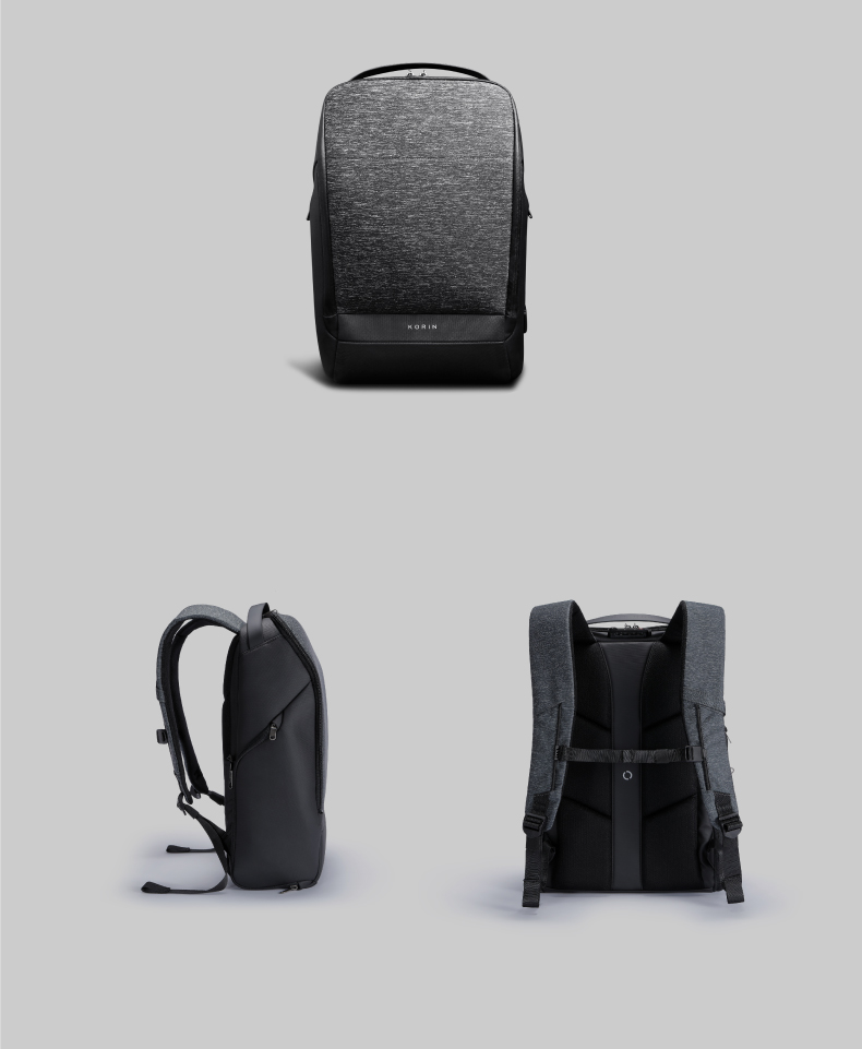 Рюкзак FlexPack Pro 47х34х18 см, темно-серый-7