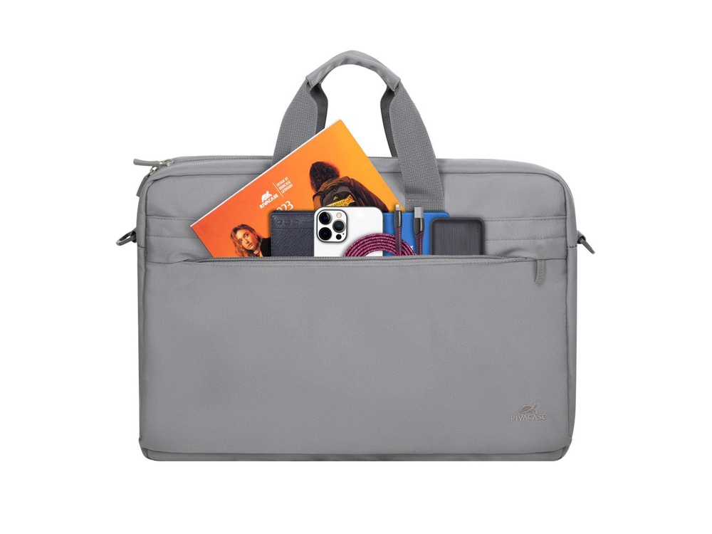 RIVACASE 8235 light grey сумка для ноутбука 15,6 / 6-2