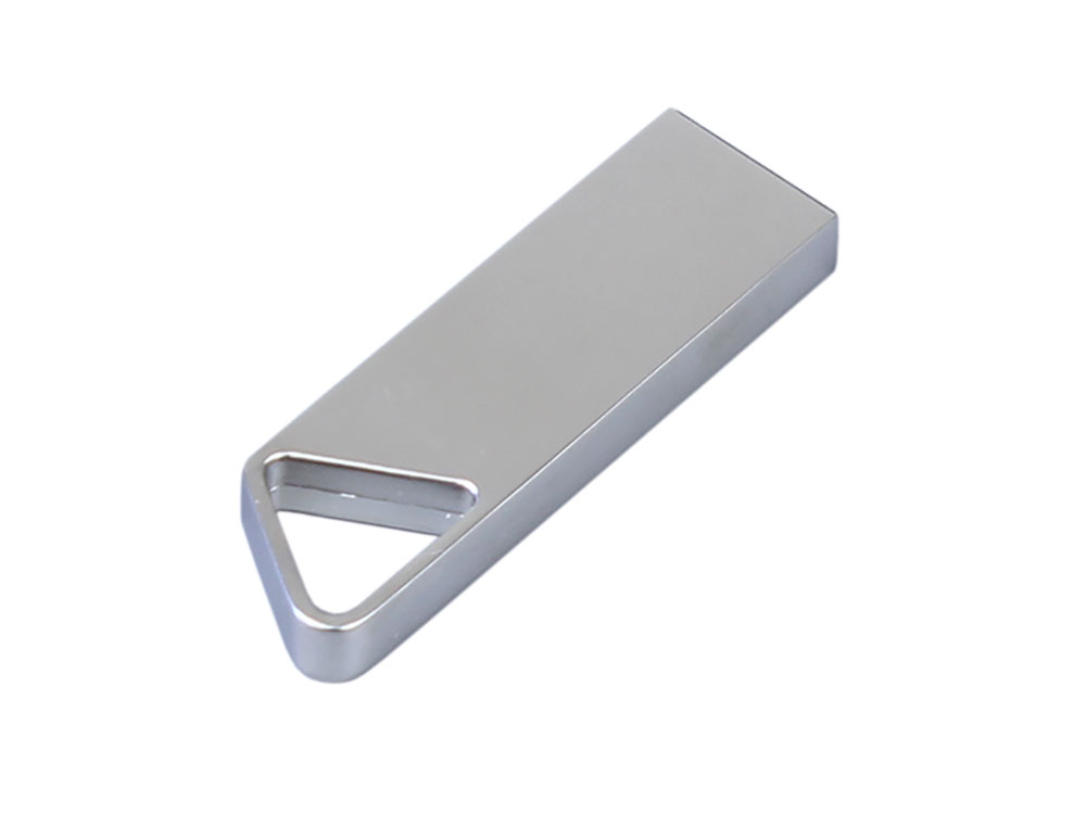 USB 2.0-флешка на 64 Гб с мини чипом, компактный дизайн, отверстие треугольной формы для цепочки-2