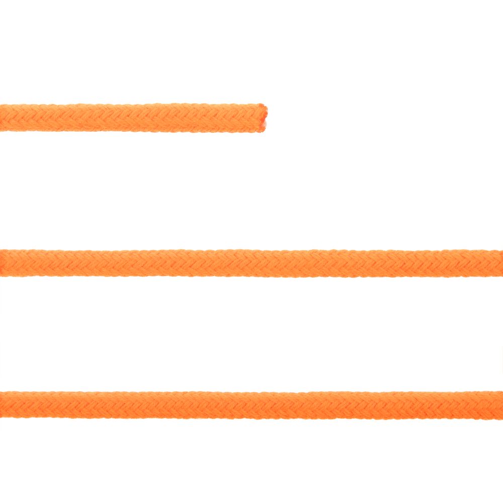 Круглый шнур Lasso M, оранжевый неон, 100 см-1