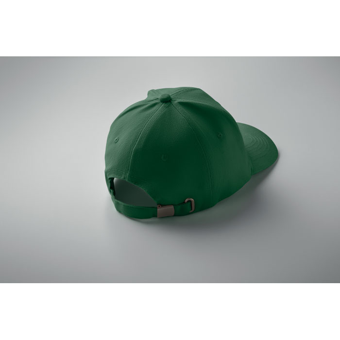 6 panel baseball cap, тёмно-зелёный-2