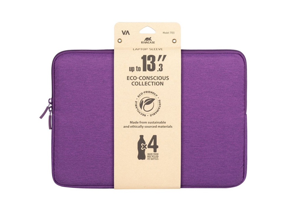 RIVACASE 7703 violet ECO чехол для ноутбука 13.3-14 / 12-3