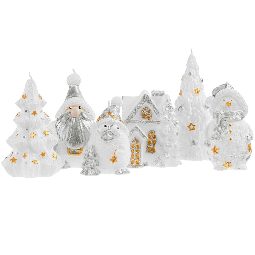 Свеча Christmas Twinkle, снеговик-3