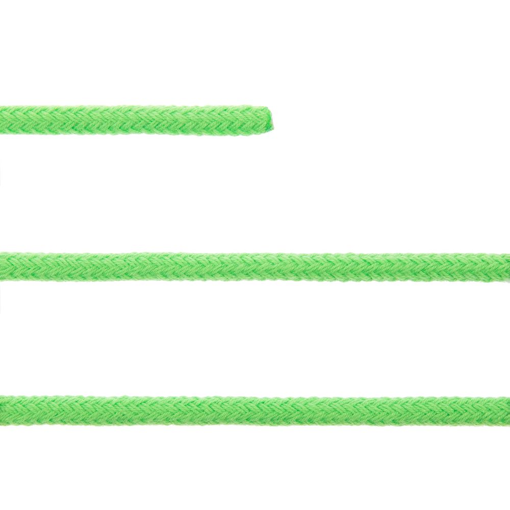 Круглый шнур Lasso L, зеленый неон, 140 см-1