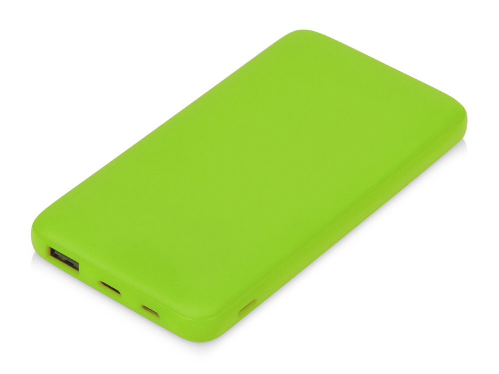 Подарочный набор с бутылкой для воды и повербанком С2, 10000 mAh, зеленое яблоко-4