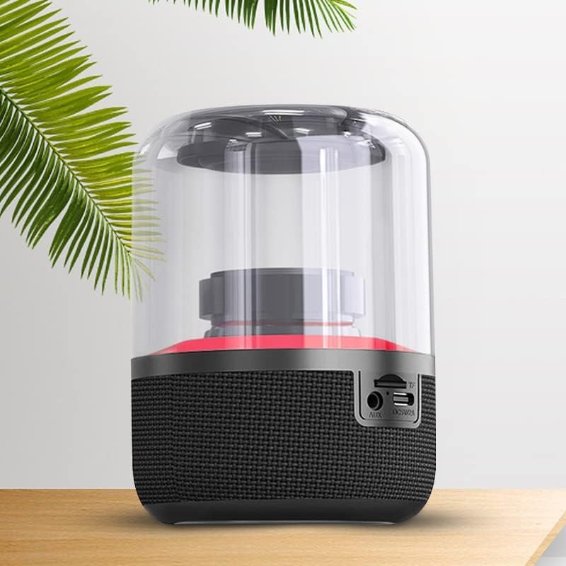 Колонка беспроводная MyTone Mega Bass со светомузыкой, Черный-1