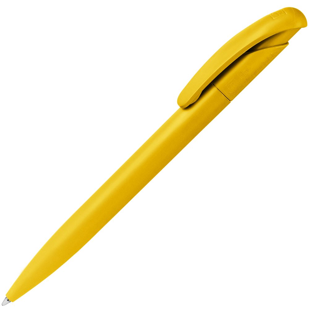 Ручка шариковая Nature Plus Matt, желтая-1