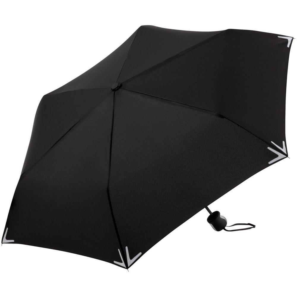 Зонт складной Safebrella, черный-1