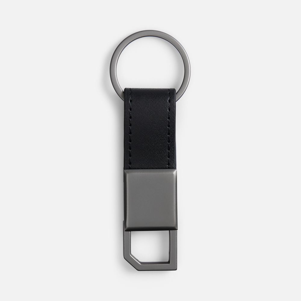Брелок с карабином Rengas, черный-2
