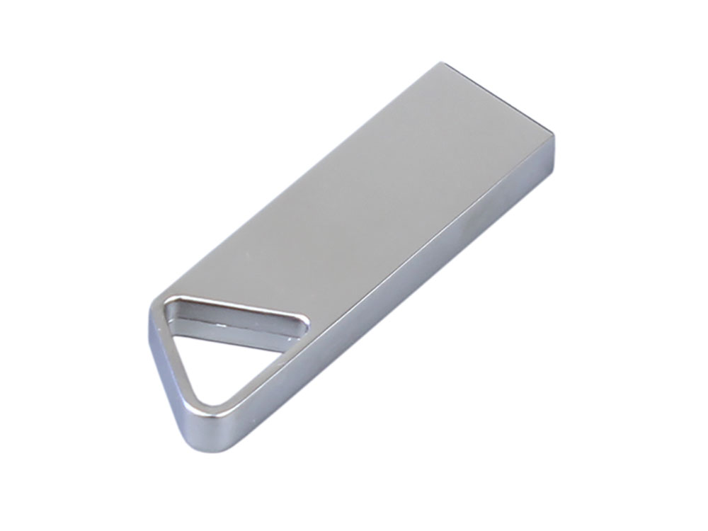 USB 2.0-флешка на 32 Гб с мини чипом, компактный дизайн, отверстие треугольной формы для цепочки-2