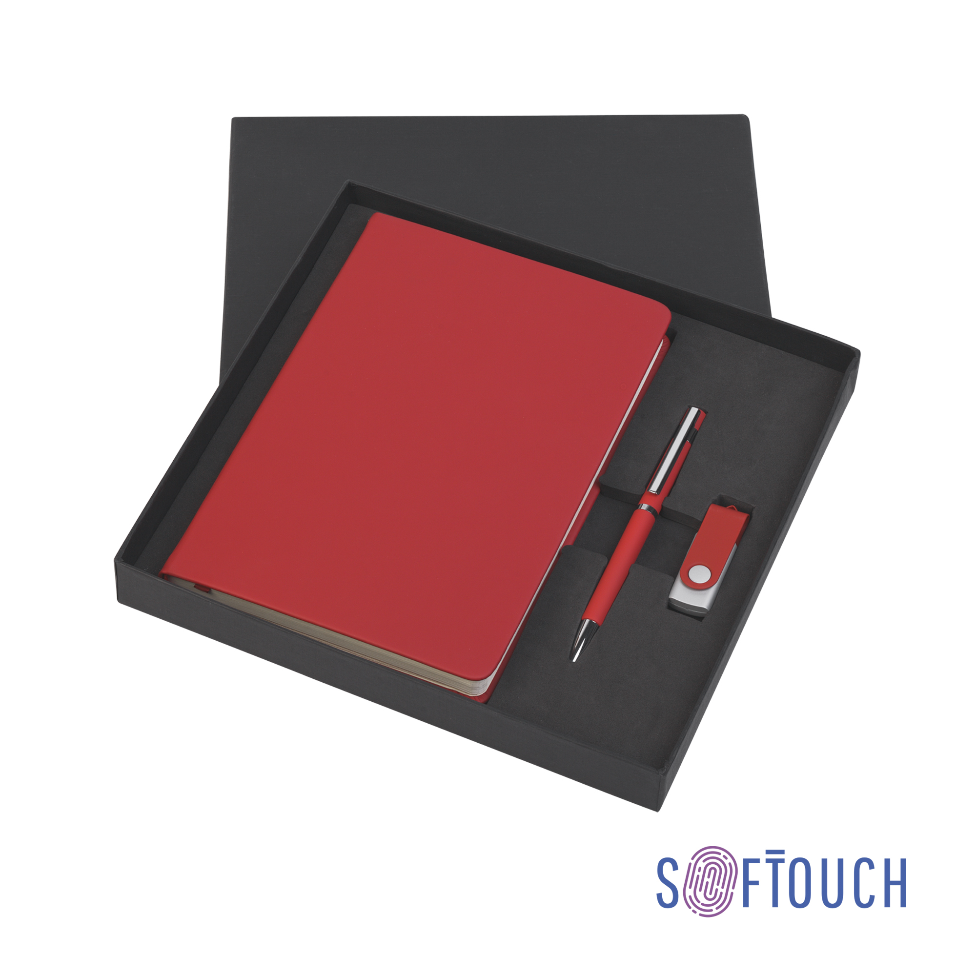 Набор подарочный "Бари", покрытие soft touch-0