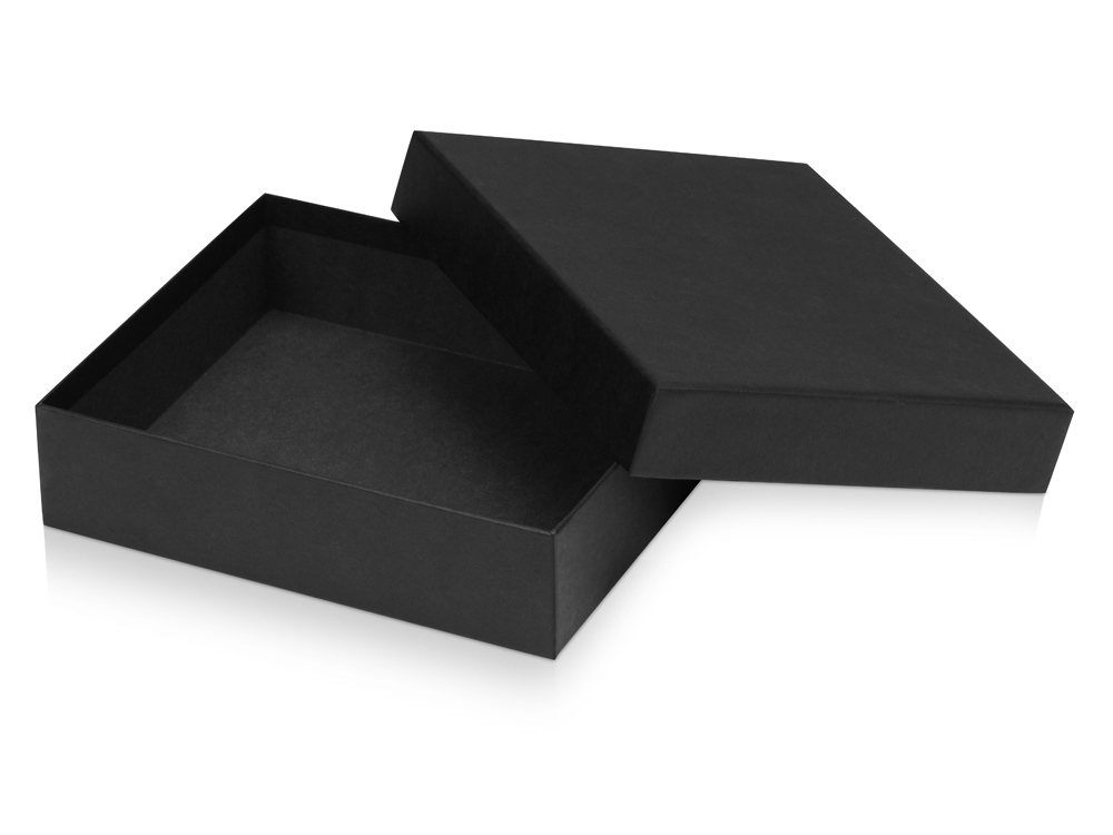 Подарочная коробка с эфалином Obsidian L 243 х 203 х 63, черный-1