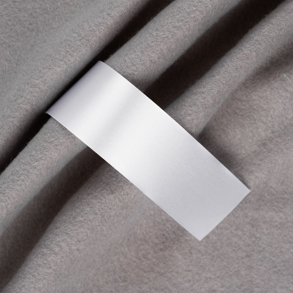 Лента сатиновая Satin 35 М, белая, 100 см-0