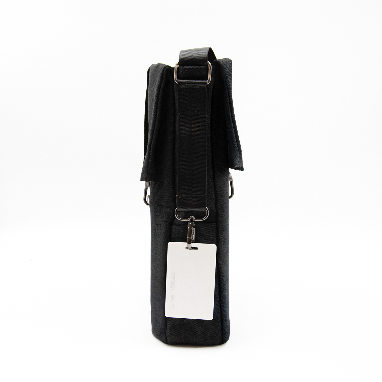 Шоппер Superbag Companion, с тремя отделениями, боковым креплением (карабин) и карманом (черный)-3