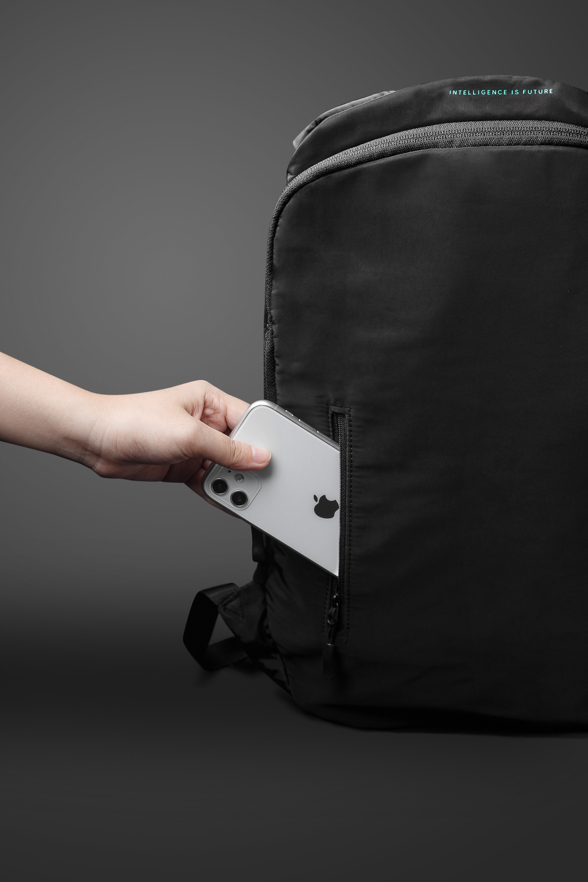 Рюкзак FlexPack Air 46х33х8 см, серый-7