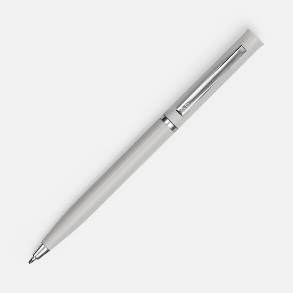 Ручка шариковая Euro Chrome, серая-1