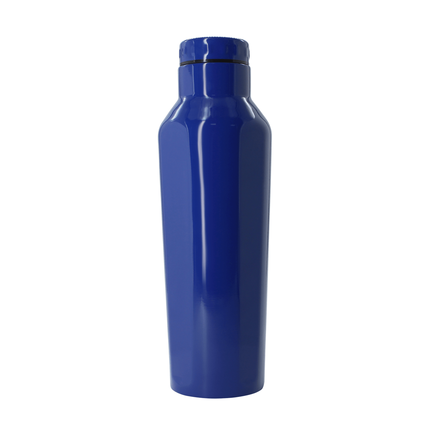 Термобутылка для напитков E-shape (синий)-1