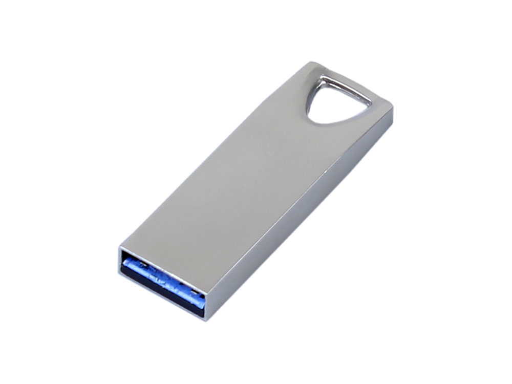 USB 3.0-флешка на 32 Гб с мини чипом, компактный дизайн, стильное отверстие для цепочки-1