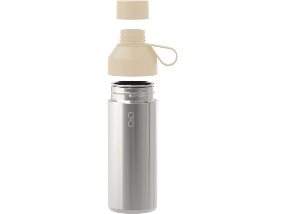 Бутылка для воды Ocean Bottle Lite объемом 620 мл, песочный-1