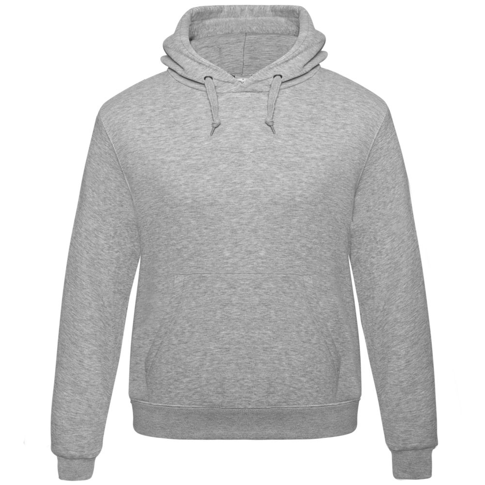 Толстовка Hooded, серый меланж-1