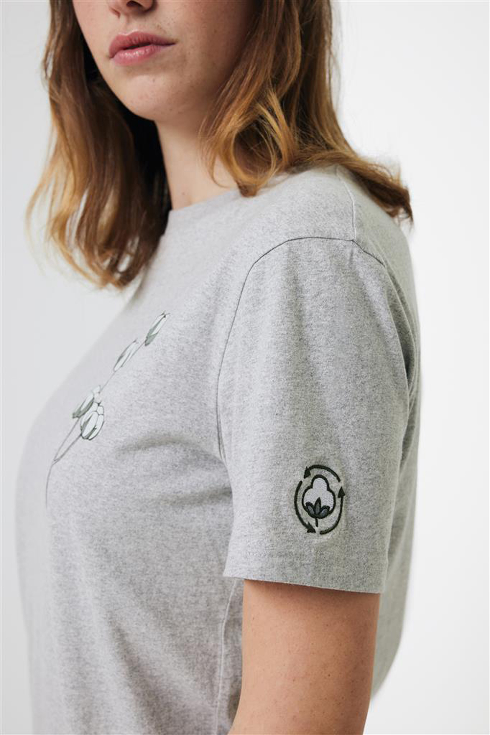 Футболка Iqoniq Manuel из переработанного неокрашенного хлопка, унисекс, 180 г/м²-21