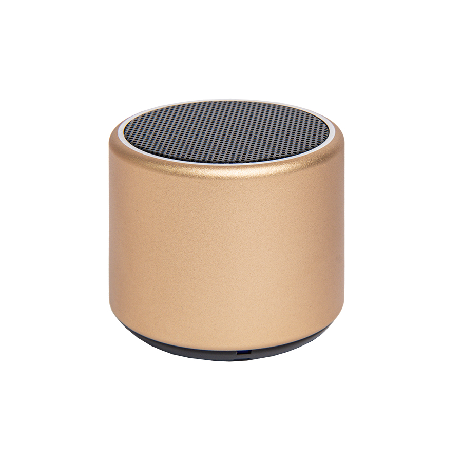 Портативная mini Bluetooth-колонка Sound Burger "Roll" золото, золотистый-0