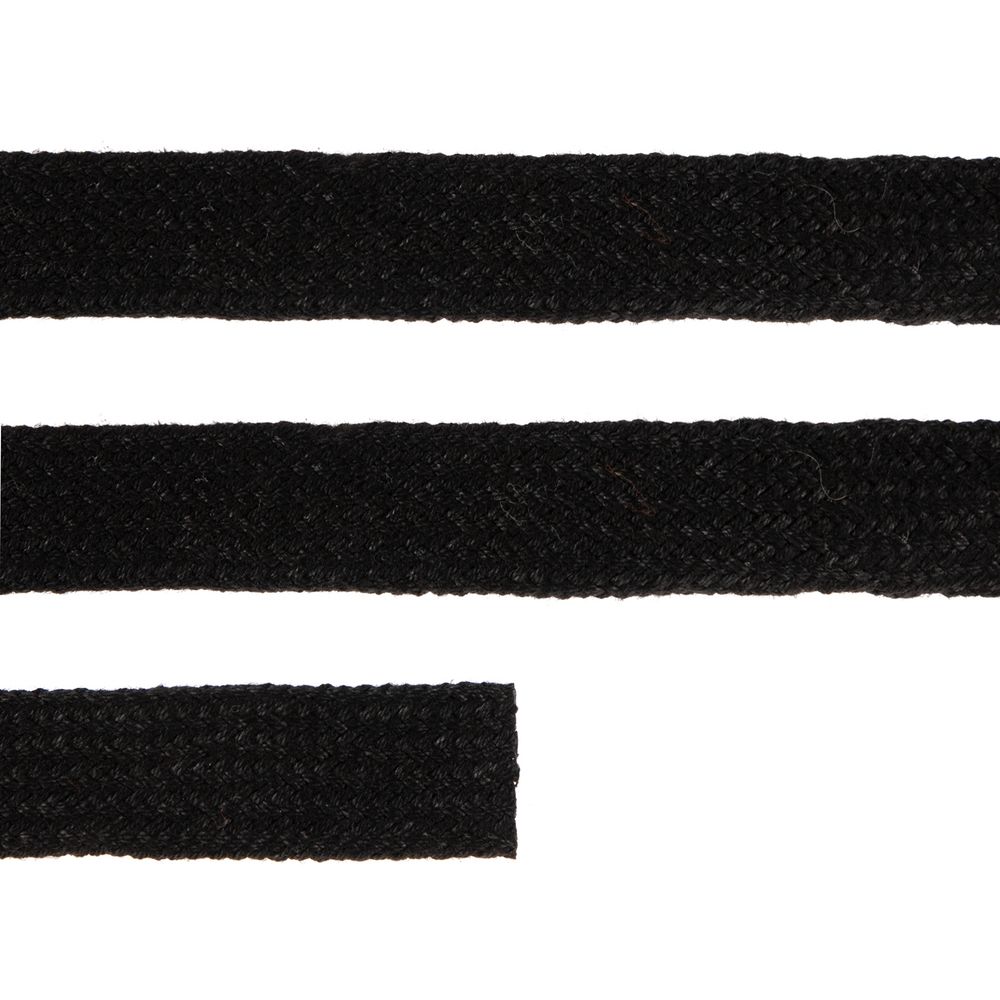Плоский шнур Cord L, черный, 140 см-1