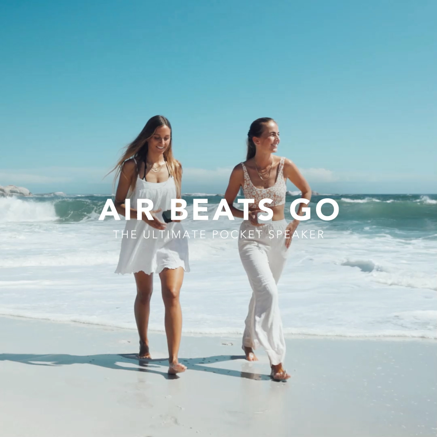 Беспроводная колонка Air Beats Go, IP67, 5 Вт, белая-6