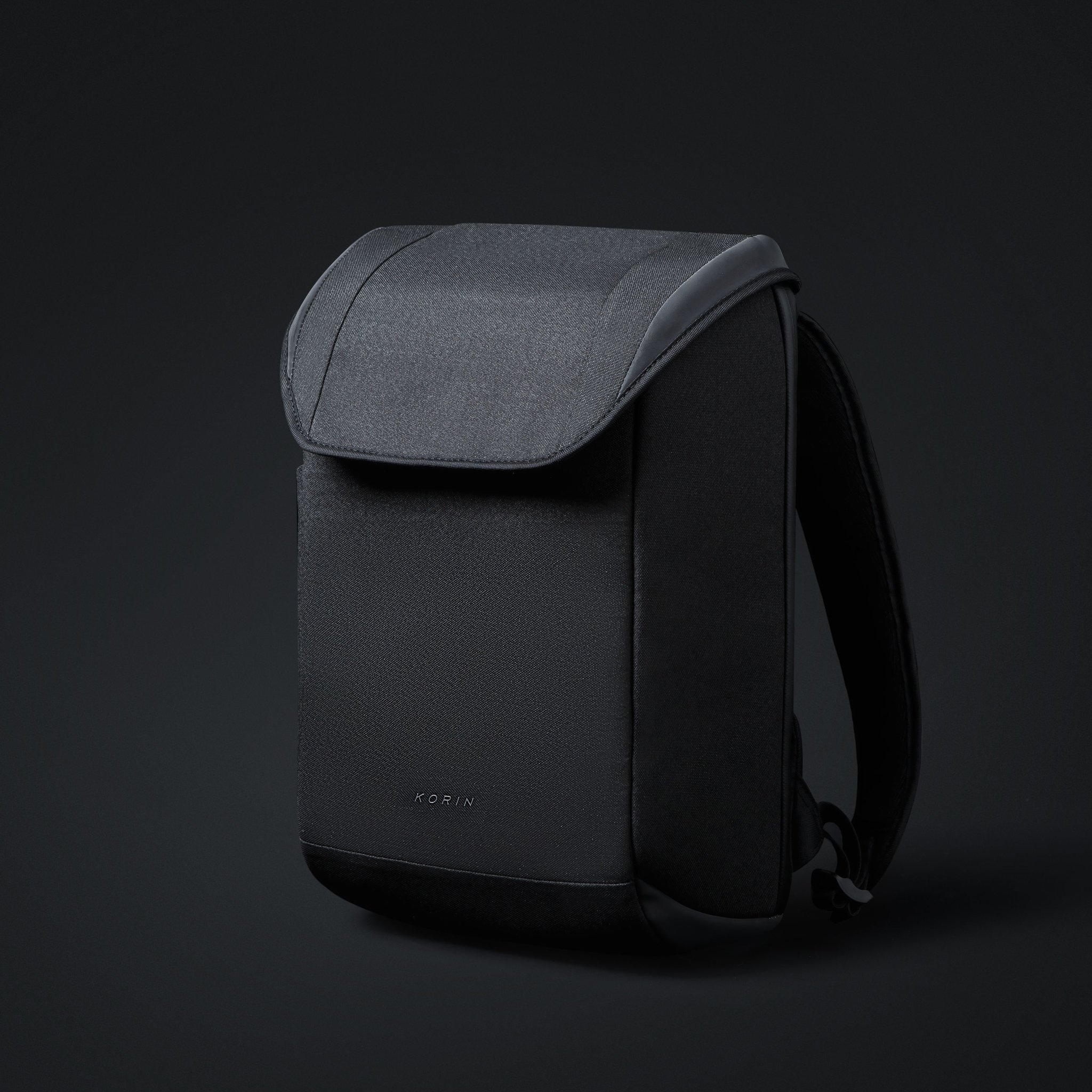 Рюкзак ClickPack X 45х32х15,5 см, с клапаном, черный-8
