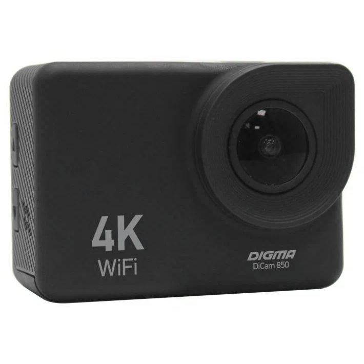 Экшн-камера Digma DiCam 850, черная-1