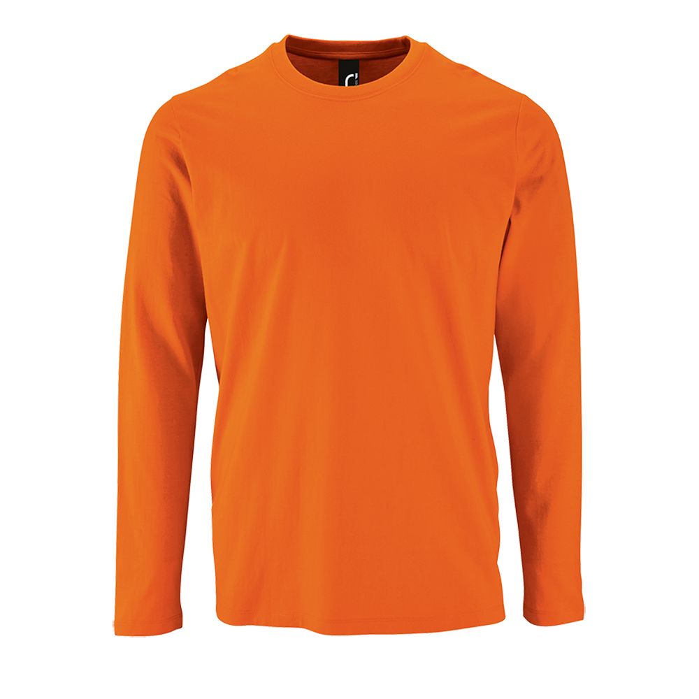 Футболка с длинным рукавом Imperial LSL Men, оранжевая-1
