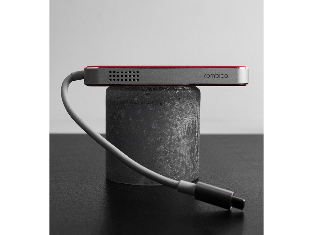 Хаб USB Rombica Type-C Chronos Red-10
