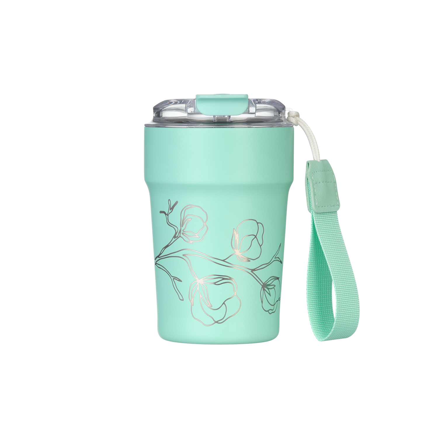 Термокружка вакуумная Монако (Monaco), аква-12