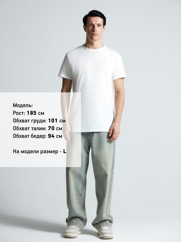 Футболка T-bolka 160 Original, белая (теплый оттенок)-7