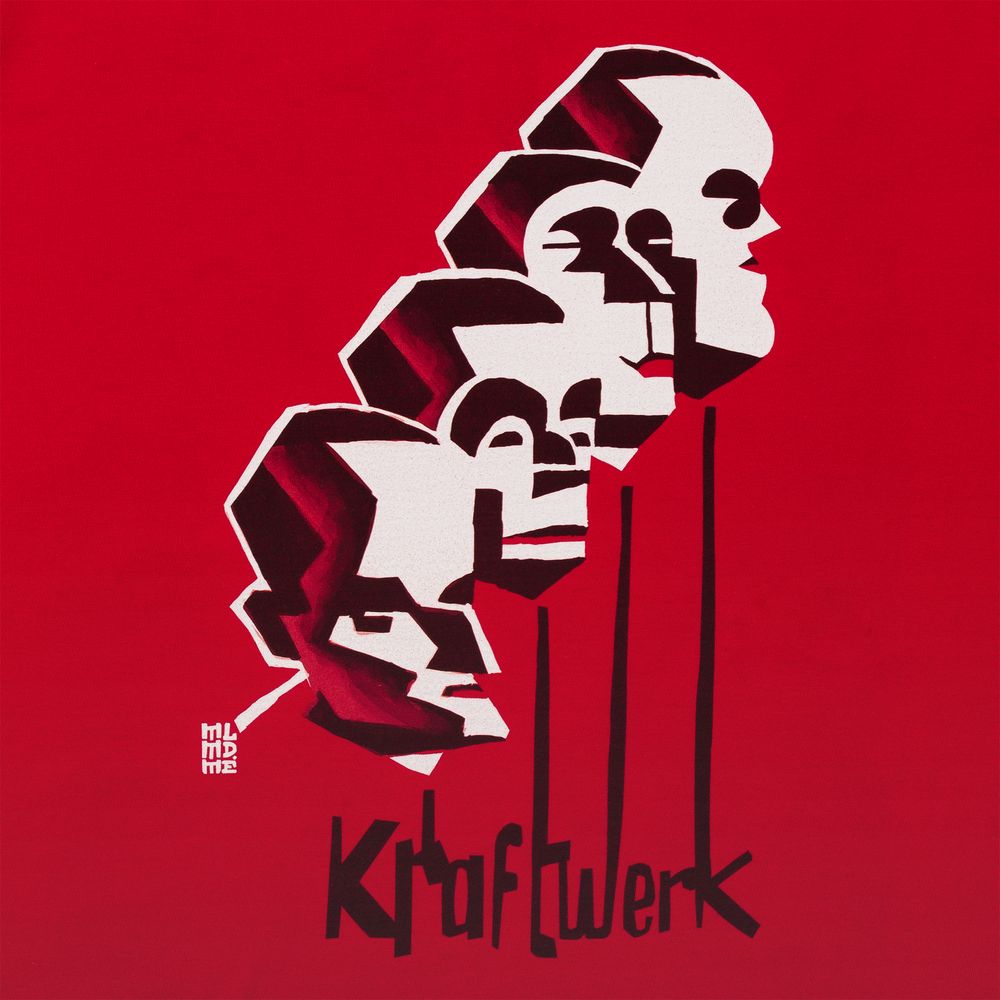 Футболка «Меламед. Kraftwerk», красная-3