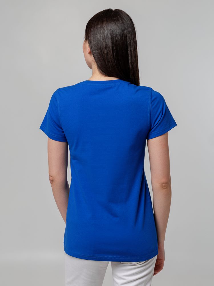 Футболка женская T-bolka Stretch Lady, ярко-синяя (royal)-4