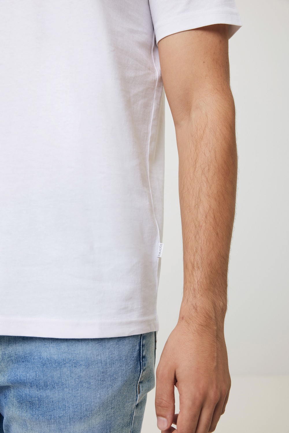 Футболка Iqoniq Bryce из переработанного хлопка, унисекс, 180 г/м²-20