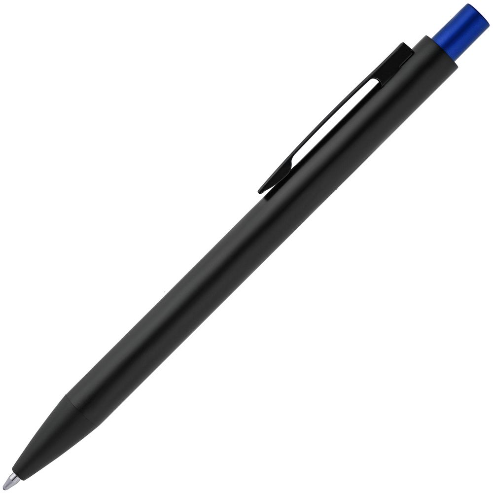 Ручка шариковая Chromatic, черная с синим-2