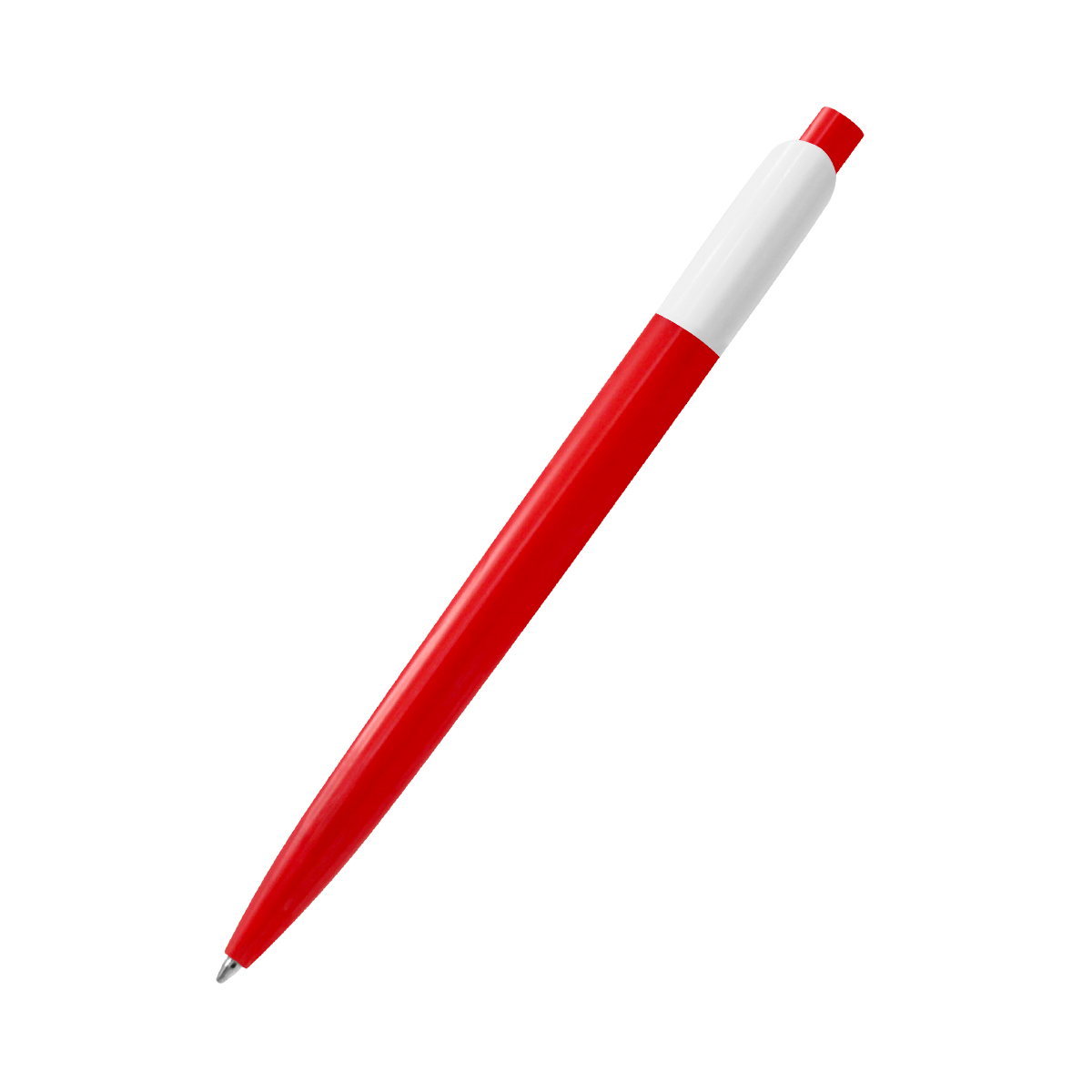 Ручка пластиковая Bremen, Красный-3