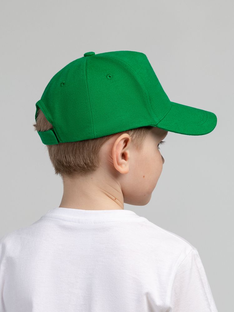 Бейсболка детская Standard Kids, зеленая-4