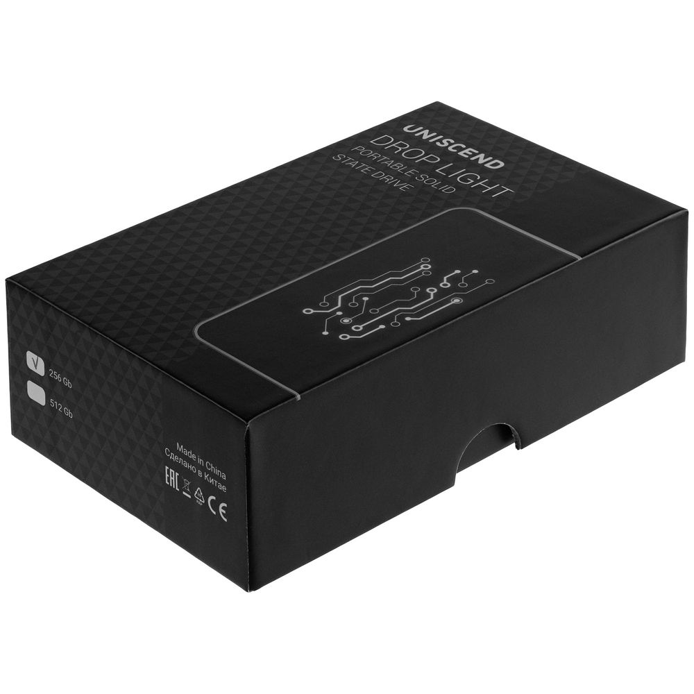 Внешний SSD диск Drop Light, с подсветкой гравировки, 256 Гб-6