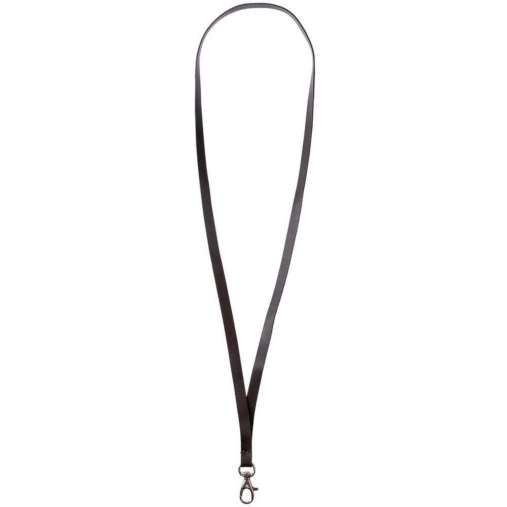 Лента для бейджа Leather Long-0