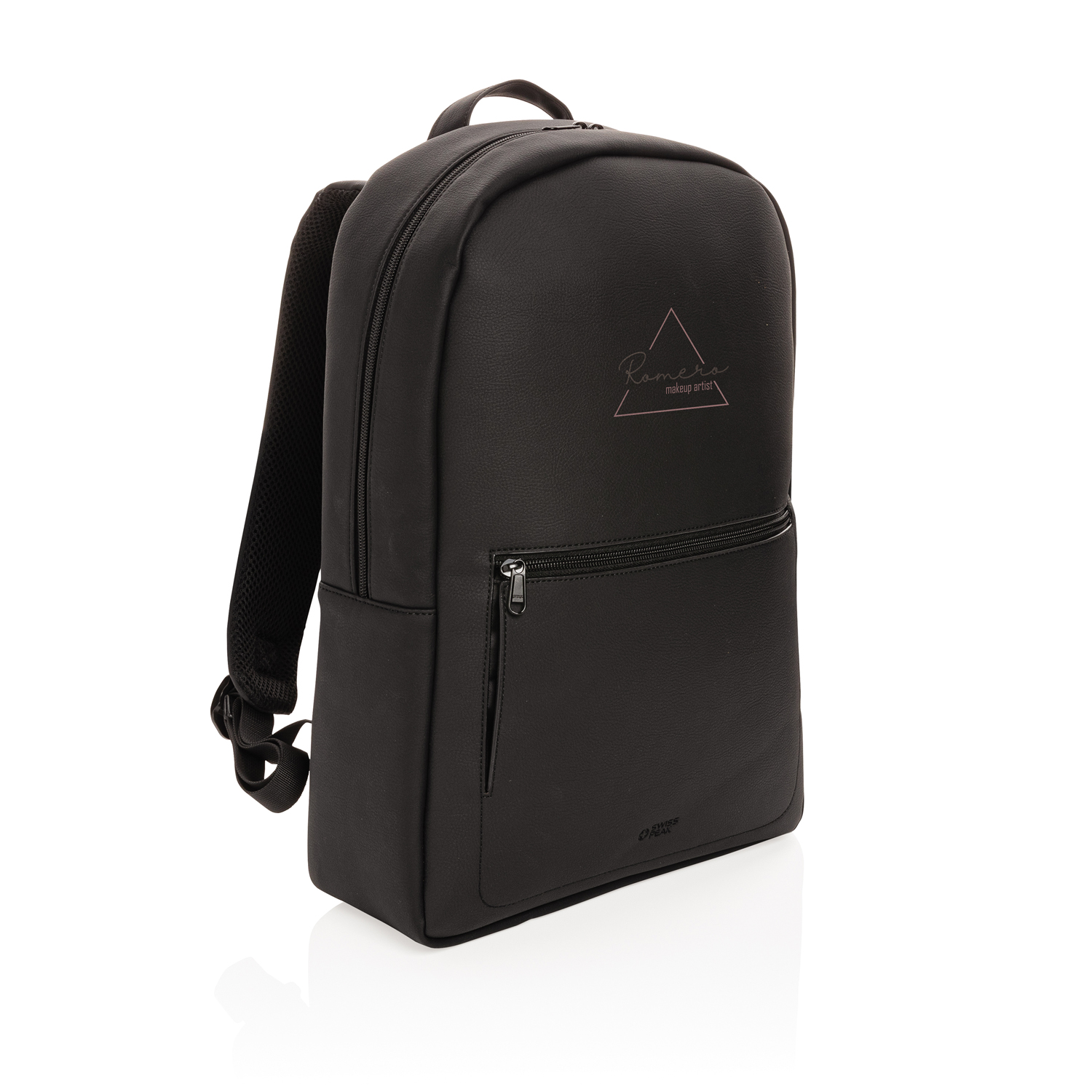 Рюкзак для ноутбука Swiss Peak Deluxe из экокожи (без ПВХ)-2
