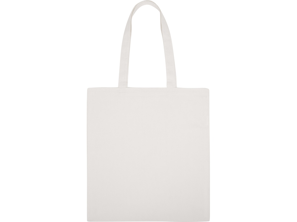 Сумка для шопинга Carryme 140 хлопковая, 140 г/м2, белый-3