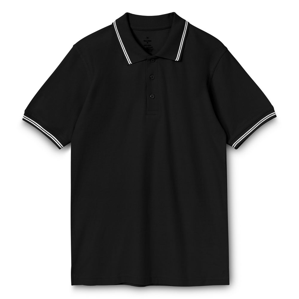 Рубашка поло Virma Stripes, черная-1
