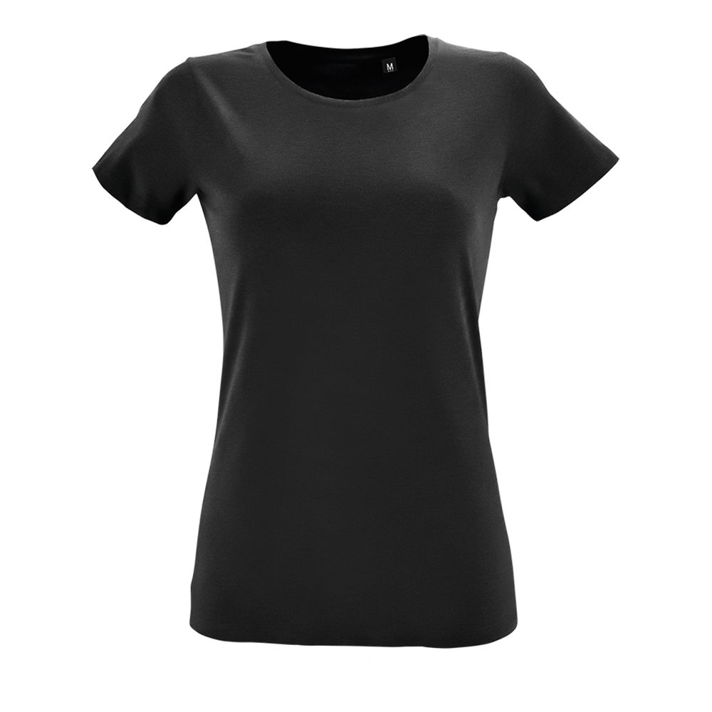 Футболка женская Regent Fit Women, черная-1